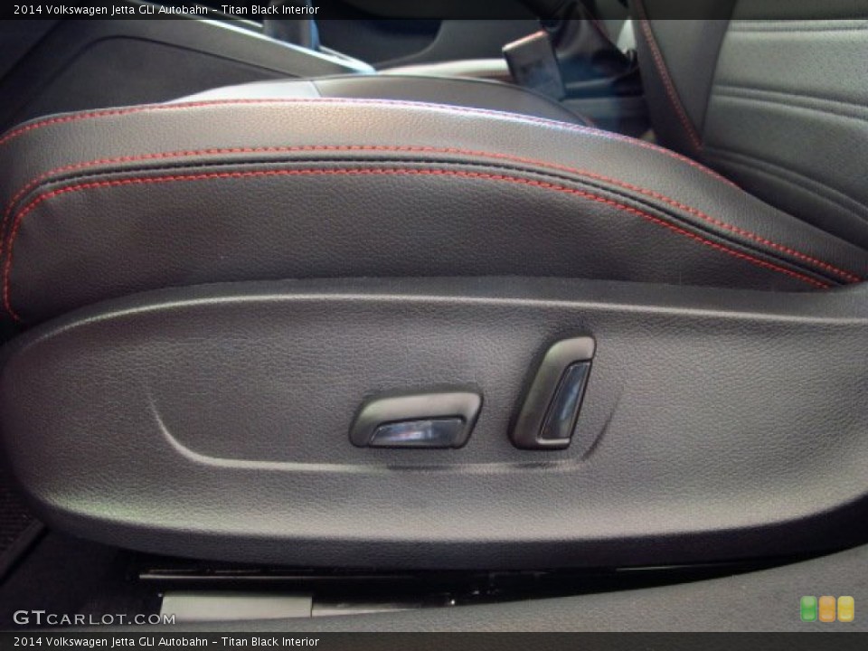 Titan Black Interior Front Seat for the 2014 Volkswagen Jetta GLI Autobahn #86658421