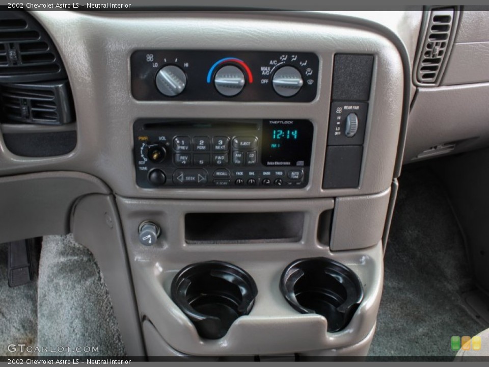 Neutral Interior Controls for the 2002 Chevrolet Astro LS #86660683