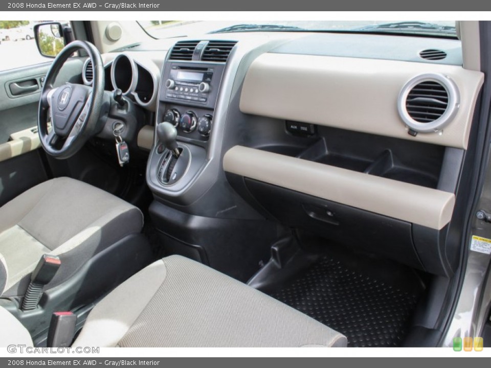 Gray/Black Interior Dashboard for the 2008 Honda Element EX AWD #86662162