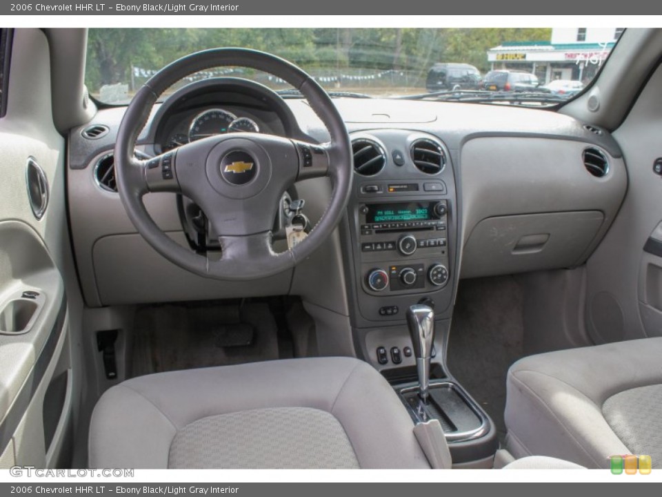 Ebony Black/Light Gray 2006 Chevrolet HHR Interiors