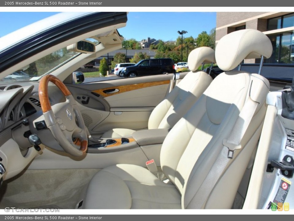 Stone Interior Photo for the 2005 Mercedes-Benz SL 500 Roadster #86665114