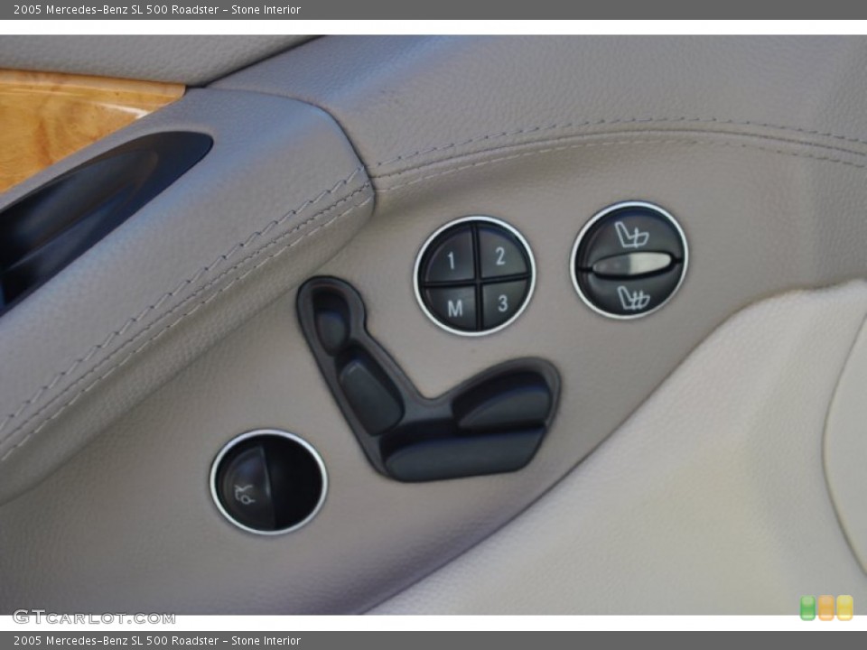 Stone Interior Controls for the 2005 Mercedes-Benz SL 500 Roadster #86665459