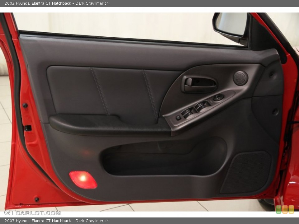 Dark Gray Interior Door Panel for the 2003 Hyundai Elantra GT Hatchback #86667109