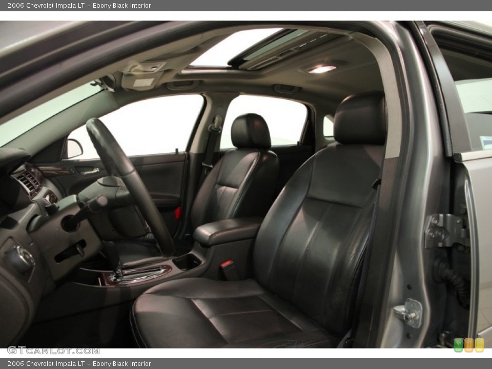 Ebony Black Interior Photo for the 2006 Chevrolet Impala LT #86667475