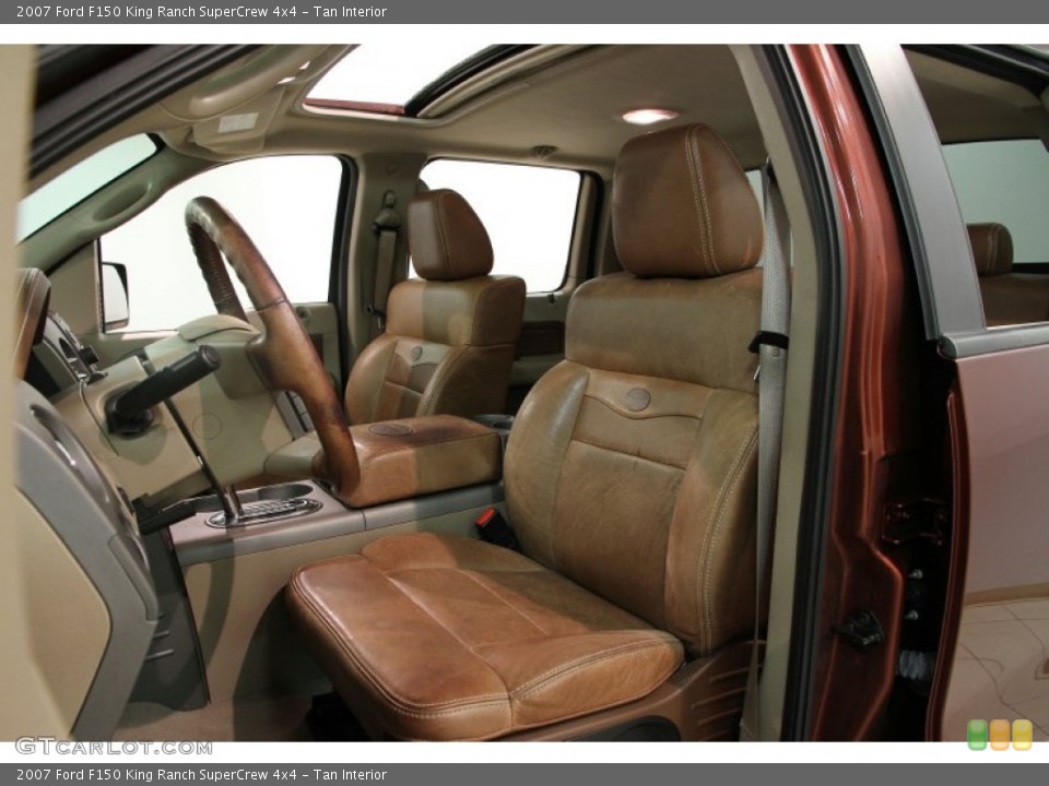Tan Interior Photo for the 2007 Ford F150 King Ranch SuperCrew 4x4 #86668453