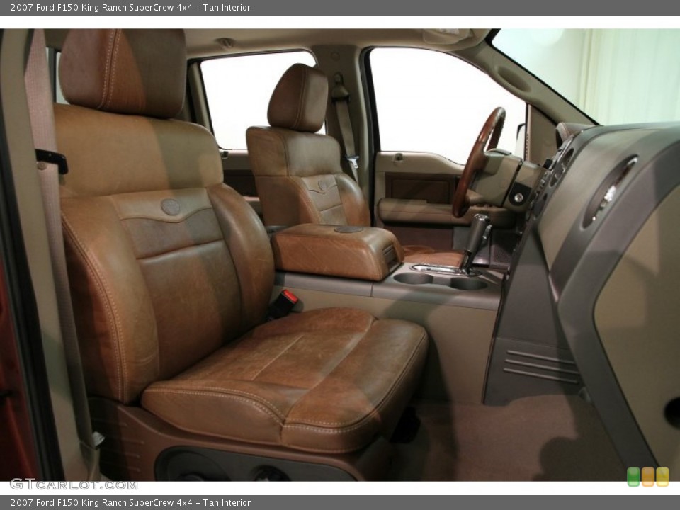 Tan Interior Photo for the 2007 Ford F150 King Ranch SuperCrew 4x4 #86668609