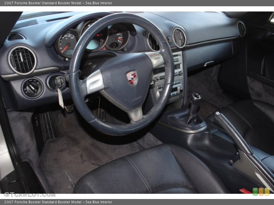 Sea Blue Interior Photo for the 2007 Porsche Boxster  #86673967