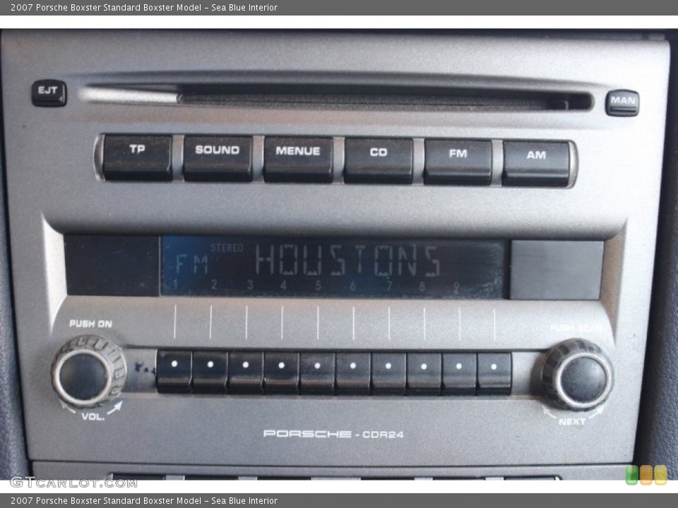 Sea Blue Interior Audio System for the 2007 Porsche Boxster  #86673985