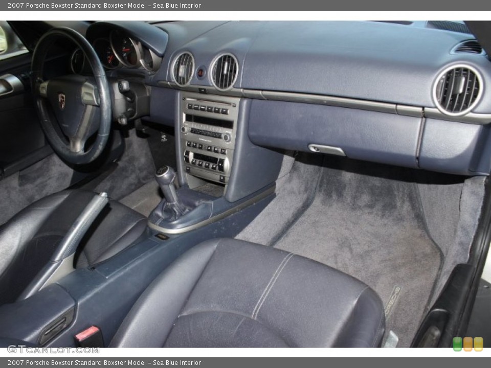 Sea Blue Interior Photo for the 2007 Porsche Boxster  #86674006