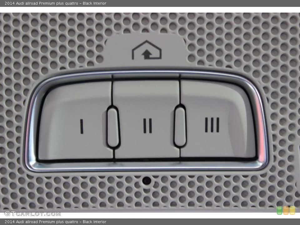 Black Interior Controls for the 2014 Audi allroad Premium plus quattro #86675068