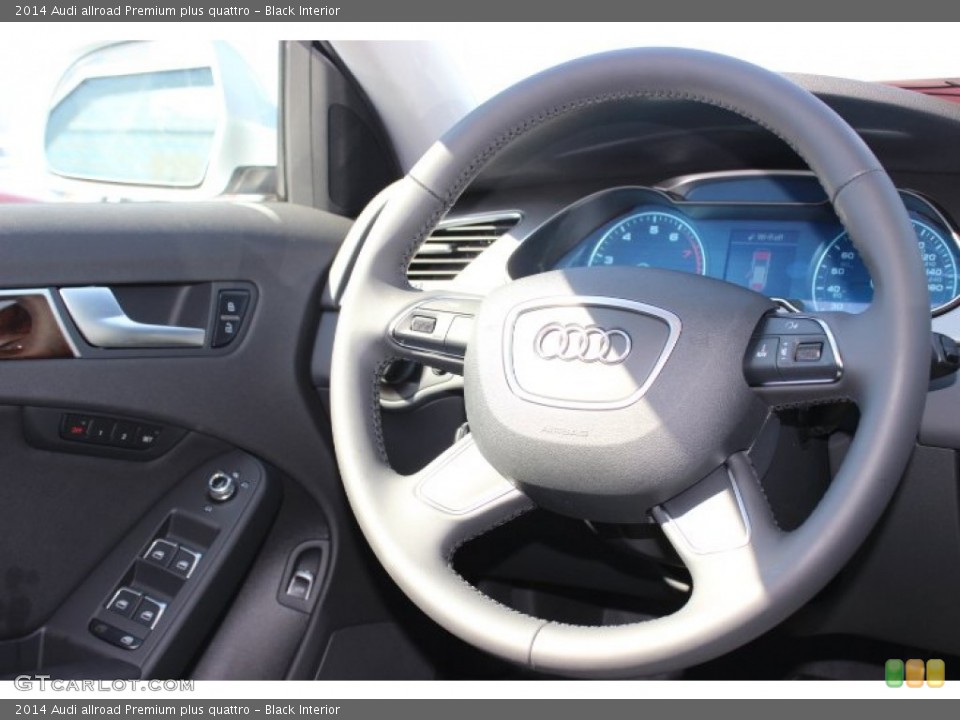 Black Interior Steering Wheel for the 2014 Audi allroad Premium plus quattro #86675116