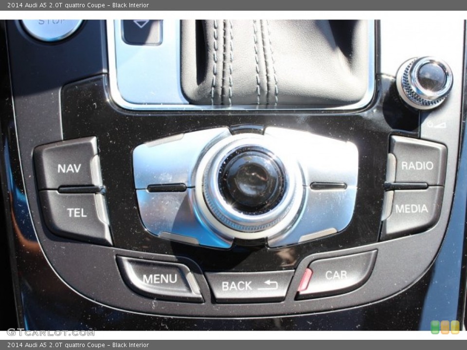 Black Interior Controls for the 2014 Audi A5 2.0T quattro Coupe #86675350