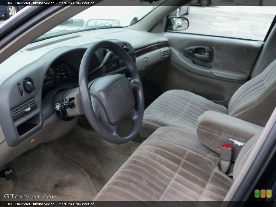 Medium Gray Interior Prime Interior for the 2000 Chevrolet Lumina Sedan #86677530