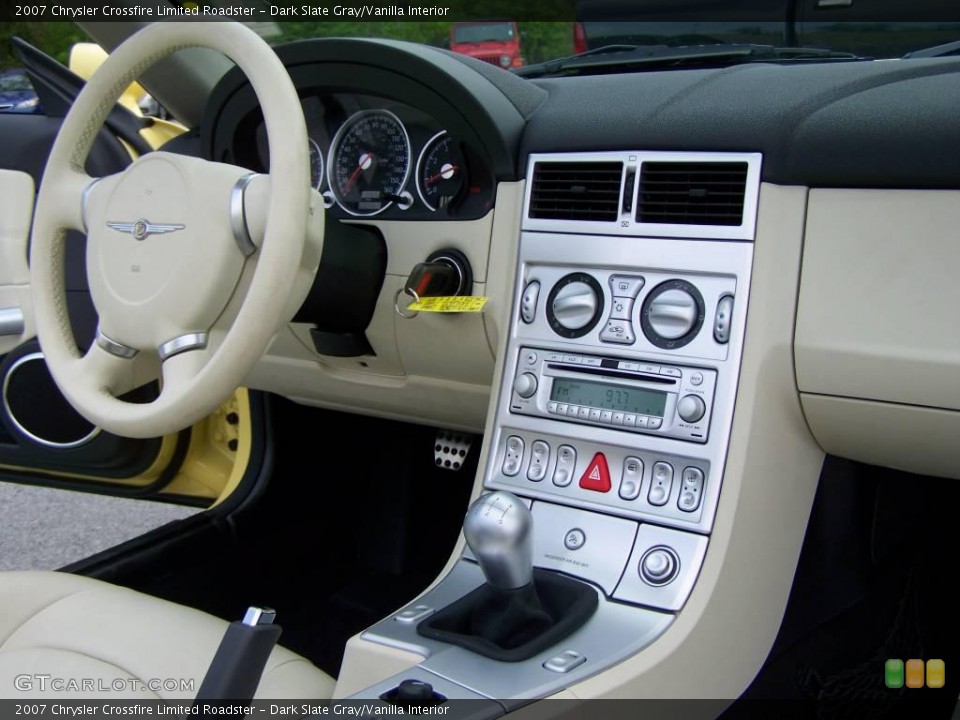 Dark Slate Gray/Vanilla Interior Dashboard for the 2007 Chrysler Crossfire Limited Roadster #8667829
