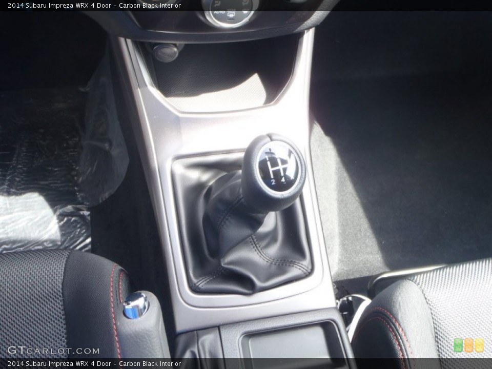 Carbon Black Interior Transmission for the 2014 Subaru Impreza WRX 4 Door #86678574