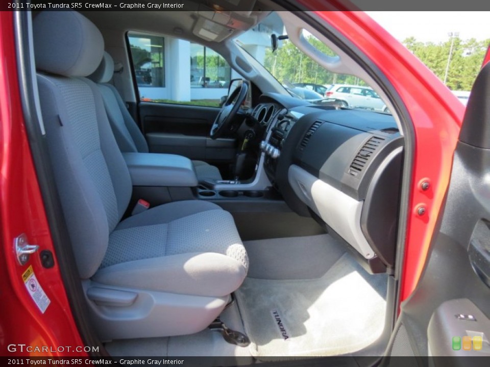 Graphite Gray Interior Front Seat for the 2011 Toyota Tundra SR5 CrewMax #86682810