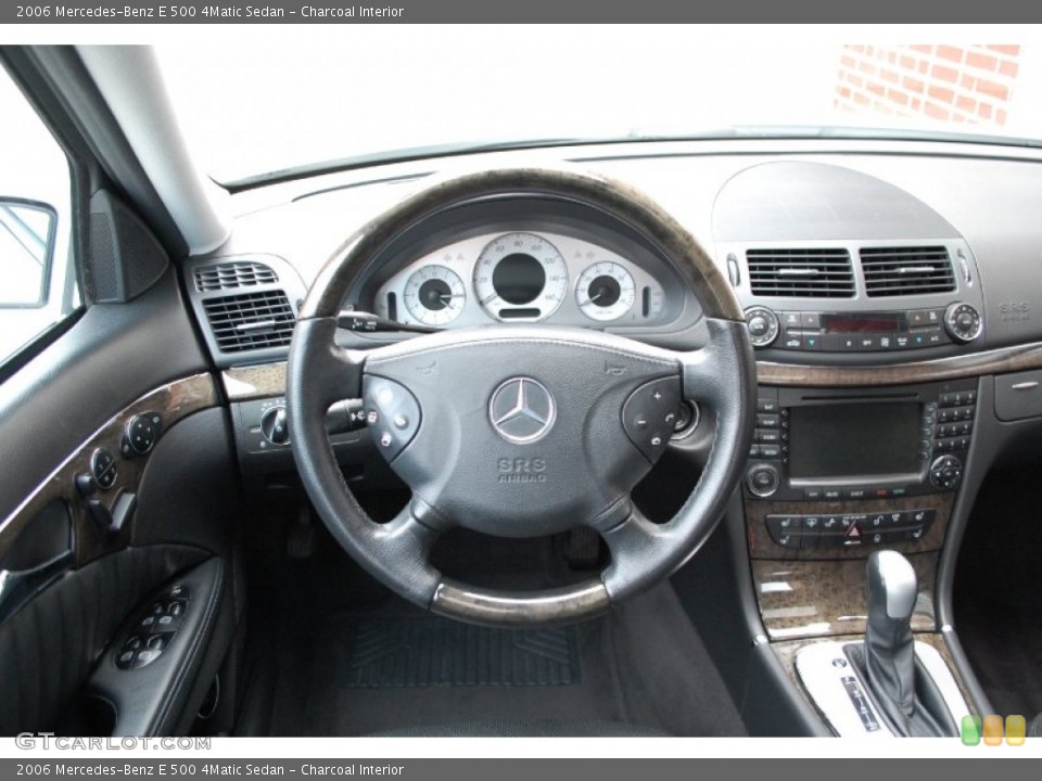 Charcoal Interior Dashboard for the 2006 Mercedes-Benz E 500 4Matic Sedan #86683524