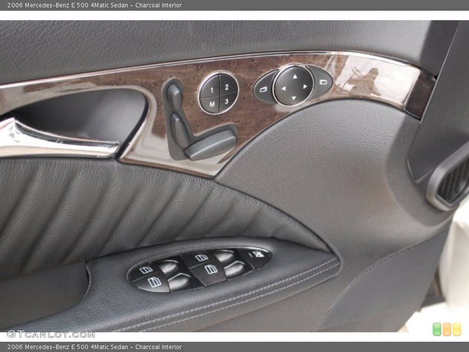 Charcoal Interior Controls for the 2006 Mercedes-Benz E 500 4Matic Sedan #86683851