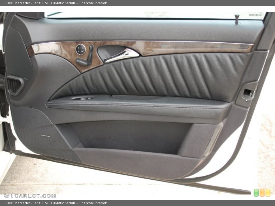 Charcoal Interior Door Panel for the 2006 Mercedes-Benz E 500 4Matic Sedan #86683902