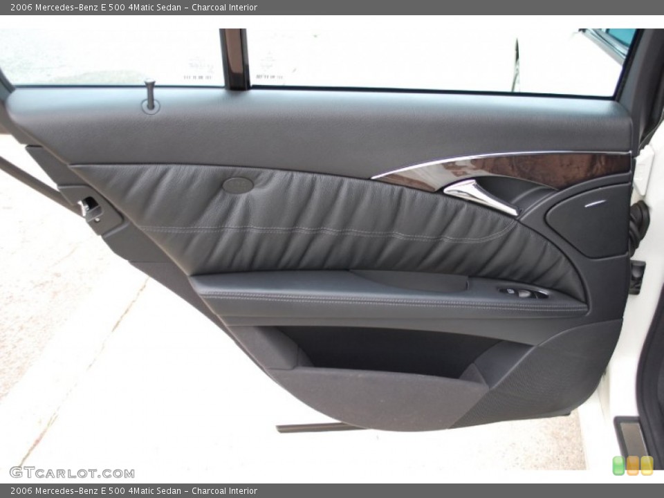 Charcoal Interior Door Panel for the 2006 Mercedes-Benz E 500 4Matic Sedan #86683920