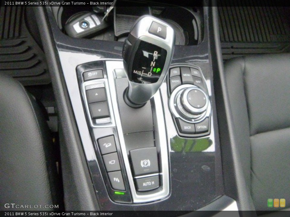 Black Interior Transmission for the 2011 BMW 5 Series 535i xDrive Gran Turismo #86684511