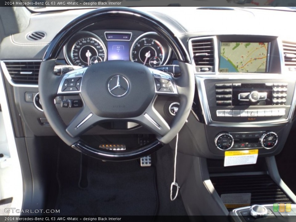 designo Black Interior Dashboard for the 2014 Mercedes-Benz GL 63 AMG 4Matic #86699091
