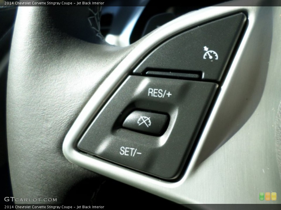 Jet Black Interior Controls for the 2014 Chevrolet Corvette Stingray Coupe #86700537