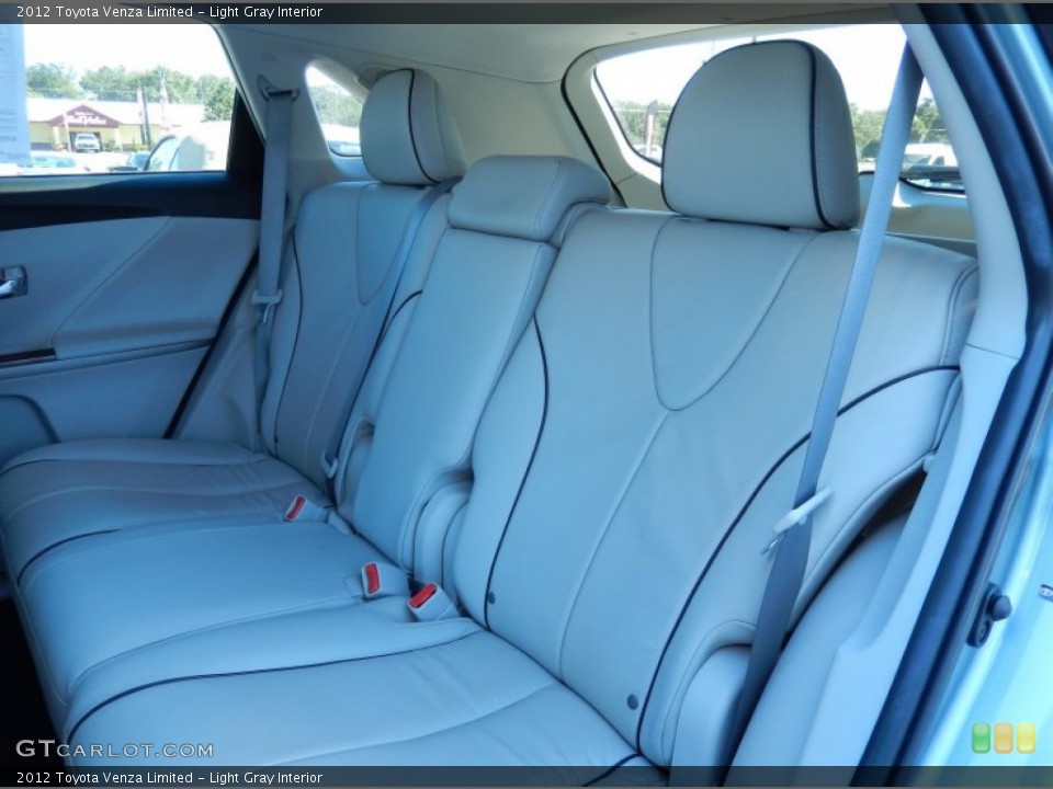 Light Gray Interior Rear Seat for the 2012 Toyota Venza Limited #86701140