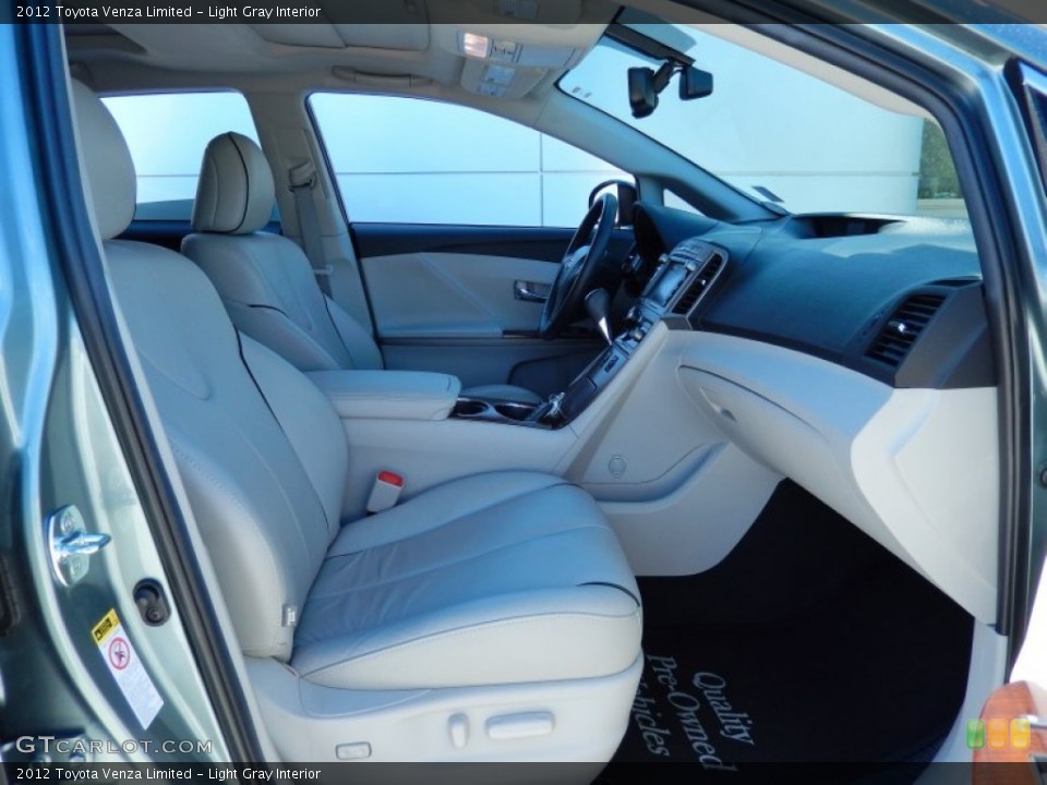 Light Gray Interior Front Seat for the 2012 Toyota Venza Limited #86701161