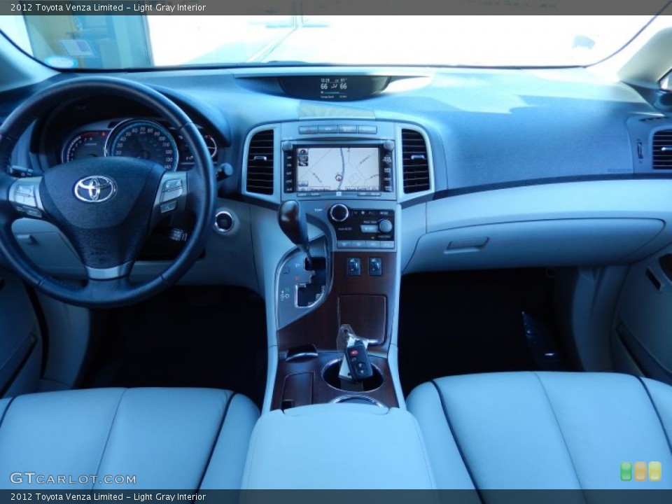 Light Gray Interior Dashboard for the 2012 Toyota Venza Limited #86701236