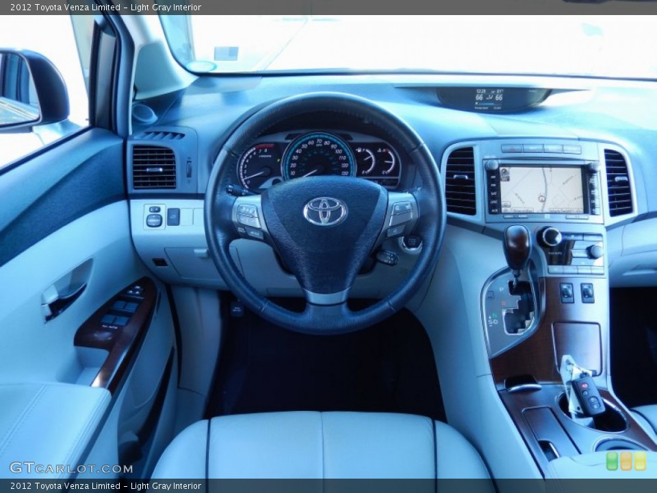 Light Gray Interior Dashboard for the 2012 Toyota Venza Limited #86701260