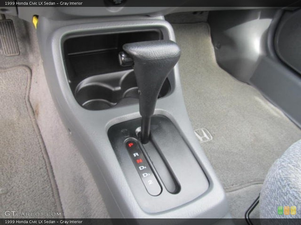 Gray Interior Transmission for the 1999 Honda Civic LX Sedan #86701362