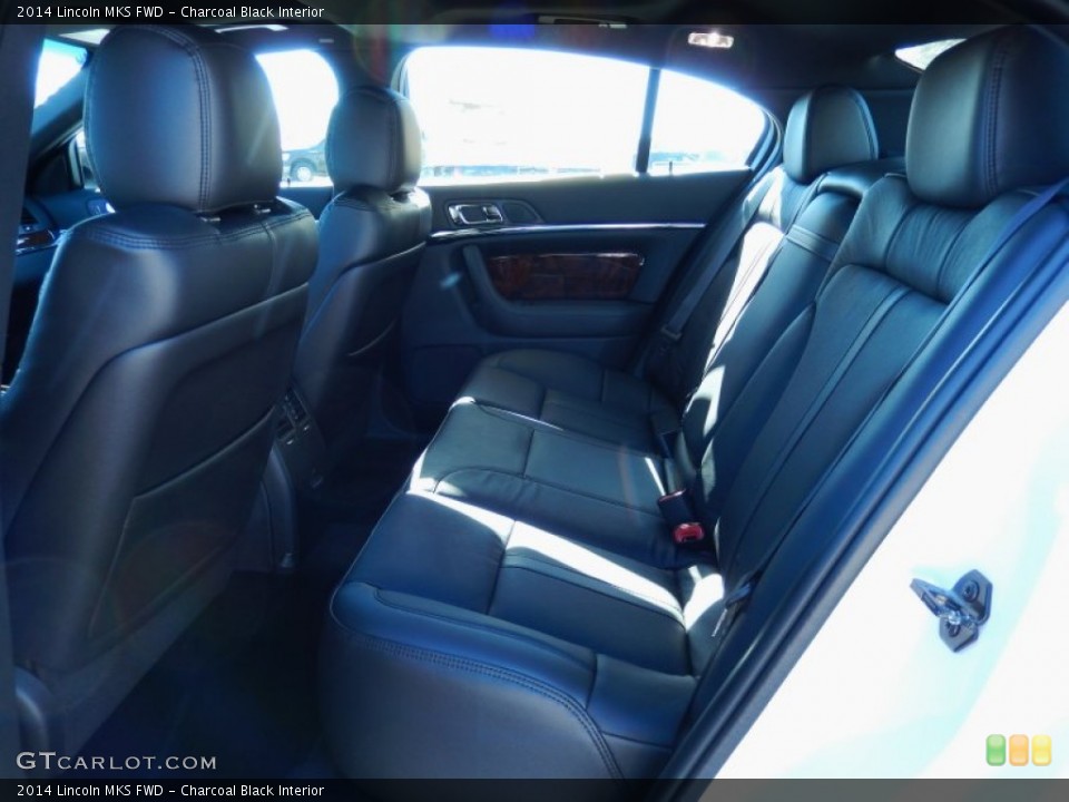 Charcoal Black Interior Rear Seat for the 2014 Lincoln MKS FWD #86702772