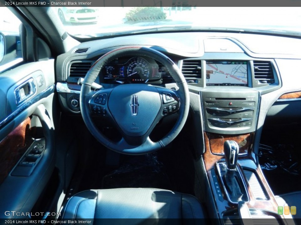 Charcoal Black Interior Dashboard for the 2014 Lincoln MKS FWD #86702820