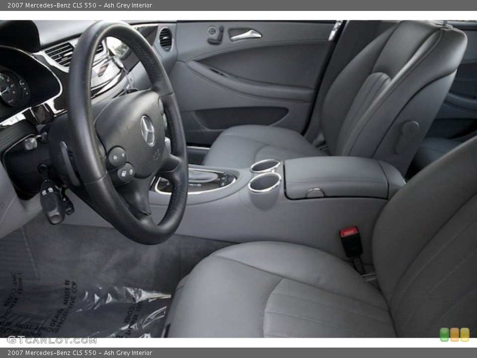 Ash Grey Interior Photo for the 2007 Mercedes-Benz CLS 550 #86710089