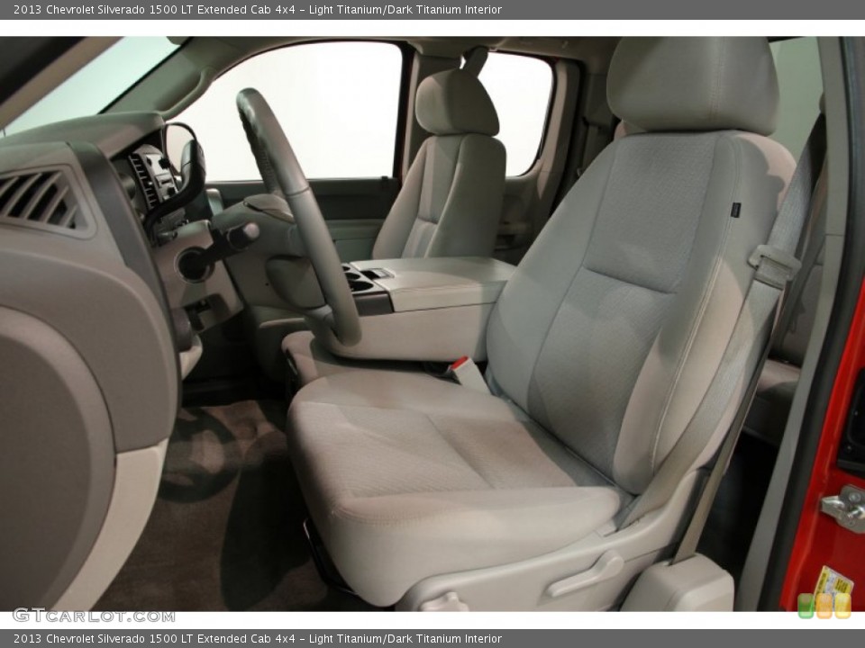 Light Titanium/Dark Titanium Interior Front Seat for the 2013 Chevrolet Silverado 1500 LT Extended Cab 4x4 #86710224