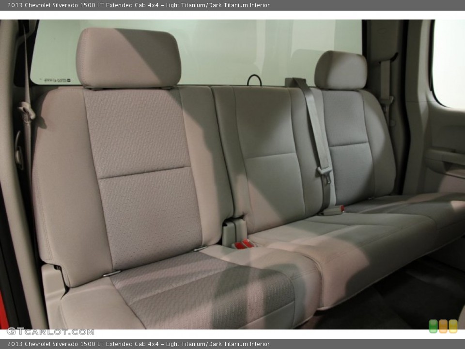Light Titanium/Dark Titanium Interior Rear Seat for the 2013 Chevrolet Silverado 1500 LT Extended Cab 4x4 #86710359