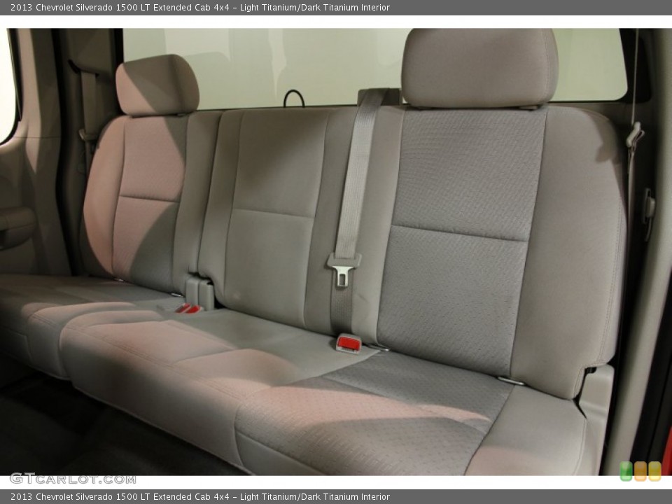 Light Titanium/Dark Titanium Interior Rear Seat for the 2013 Chevrolet Silverado 1500 LT Extended Cab 4x4 #86710377