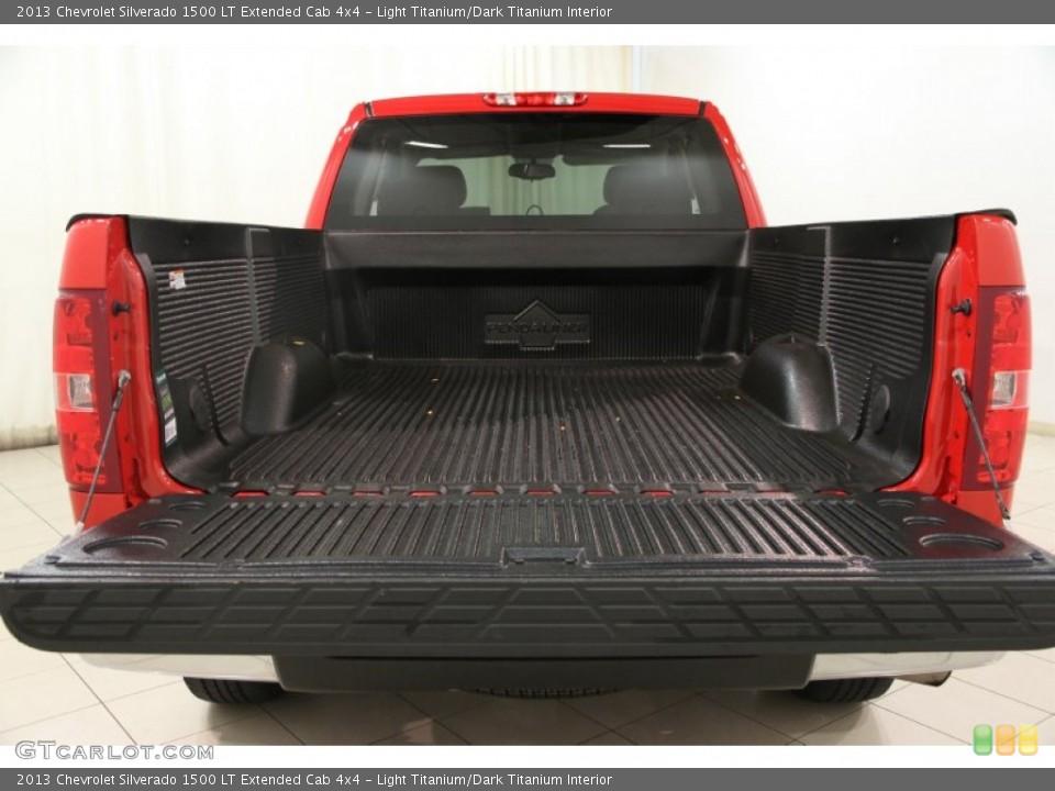 Light Titanium/Dark Titanium Interior Trunk for the 2013 Chevrolet Silverado 1500 LT Extended Cab 4x4 #86710401