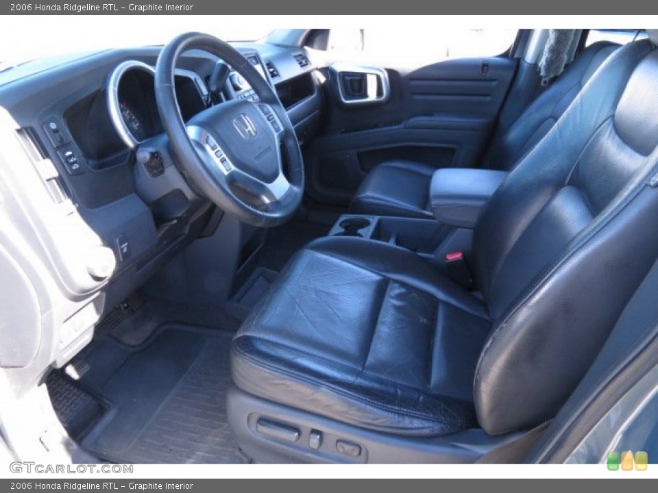 Graphite Interior Photo for the 2006 Honda Ridgeline RTL #86710671