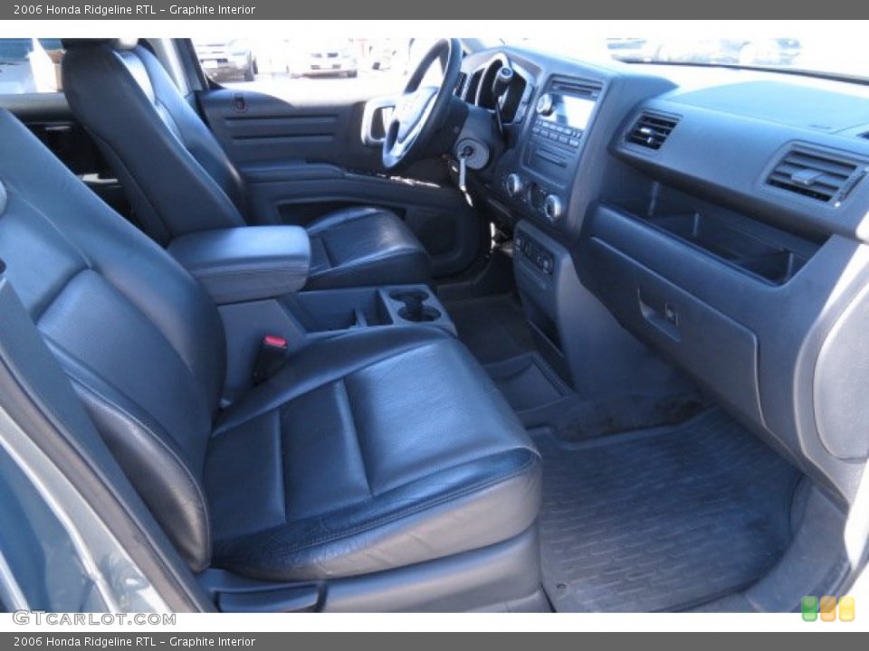 Graphite 2006 Honda Ridgeline Interiors