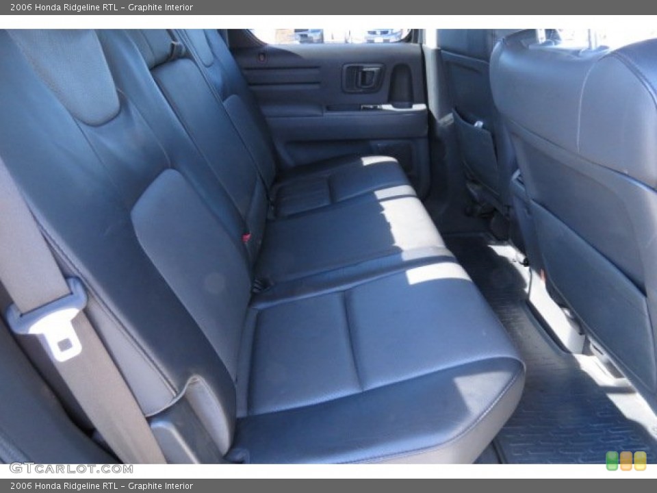 Graphite Interior Rear Seat for the 2006 Honda Ridgeline RTL #86710734