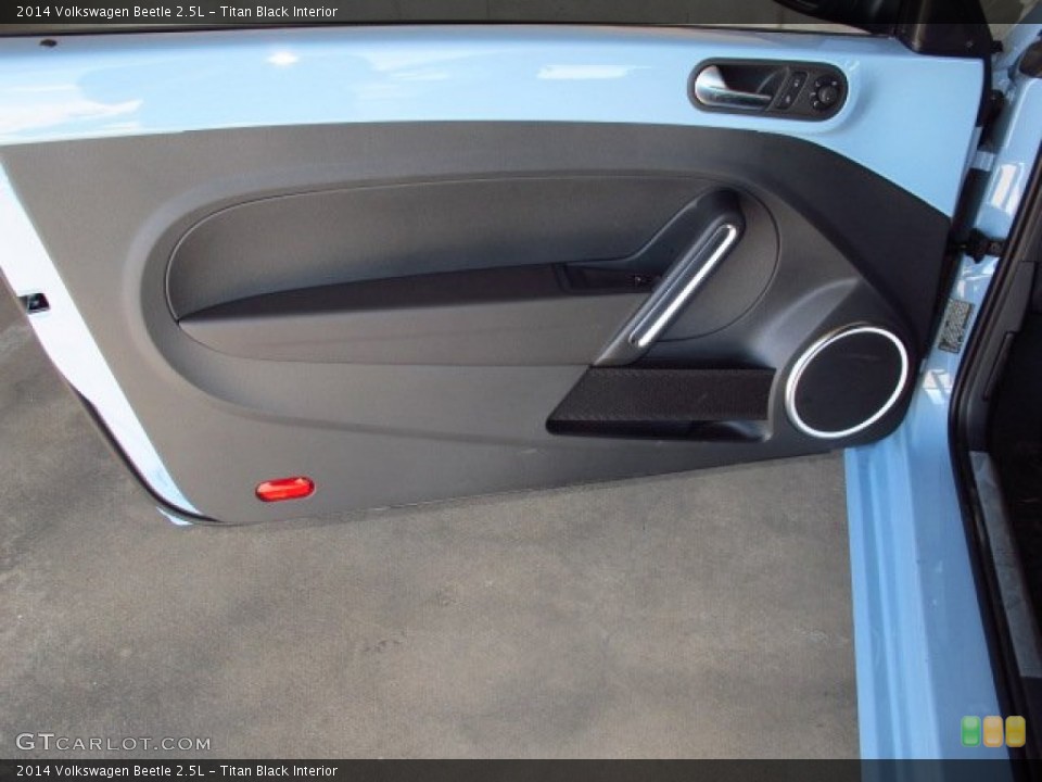 Titan Black Interior Door Panel for the 2014 Volkswagen Beetle 2.5L #86710977