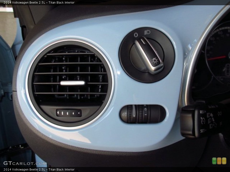 Titan Black Interior Controls for the 2014 Volkswagen Beetle 2.5L #86711109