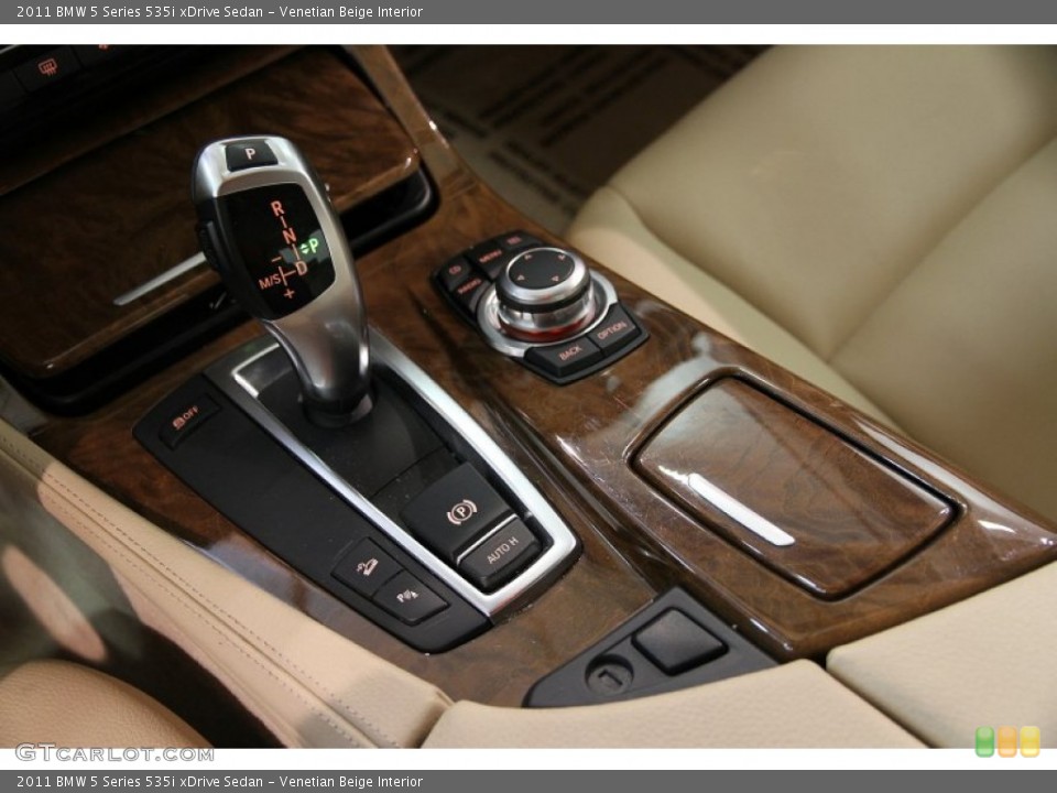 Venetian Beige Interior Transmission for the 2011 BMW 5 Series 535i xDrive Sedan #86714649