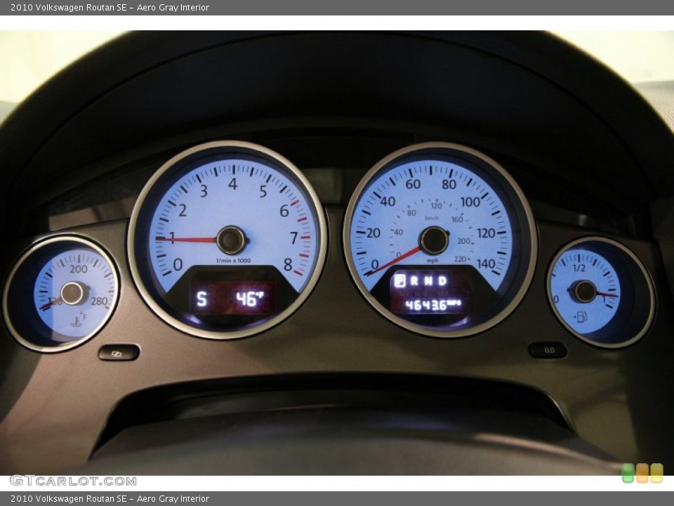 Aero Gray Interior Gauges for the 2010 Volkswagen Routan SE #86717265
