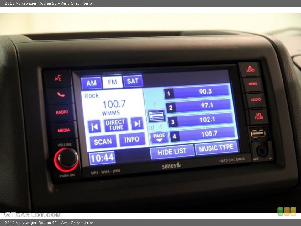 Aero Gray Interior Audio System for the 2010 Volkswagen Routan SE #86717313