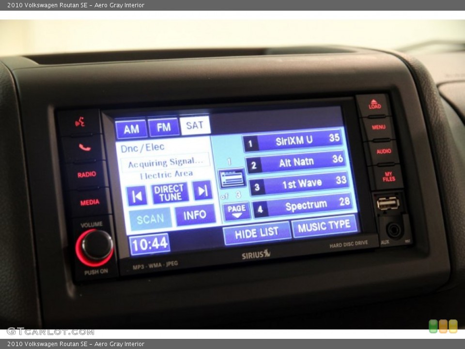 Aero Gray Interior Audio System for the 2010 Volkswagen Routan SE #86717331