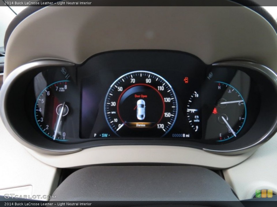 Light Neutral Interior Gauges for the 2014 Buick LaCrosse Leather #86720724