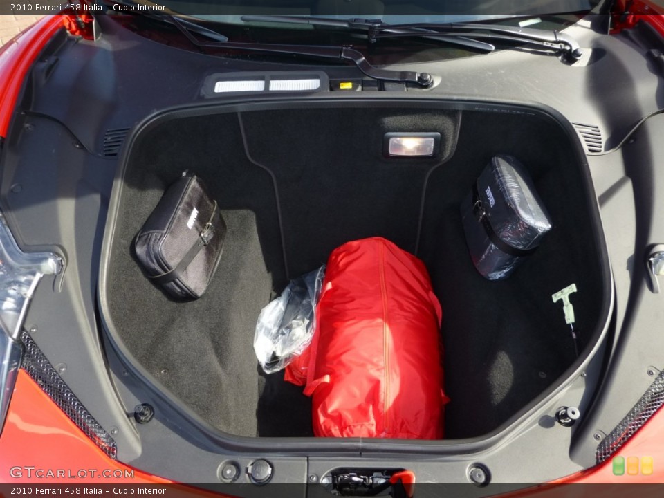Cuoio Interior Trunk for the 2010 Ferrari 458 Italia #86721264